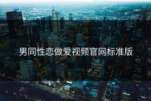男同性恋做爱视频官网标准版